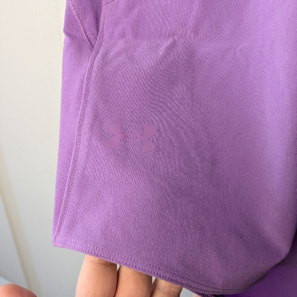 NWT Under Armour Women Athletic Short Size 1X Purple - Picture 3 of 9